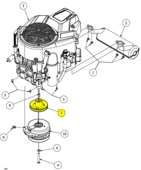 17.5 hp briggs and stratton engine parts diagram