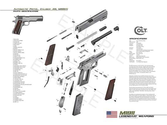 1911 series 80 parts diagram