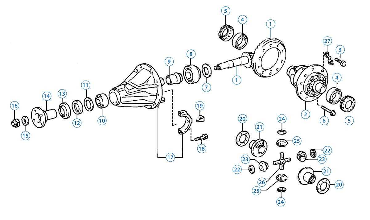 1989 toyota pickup parts diagram