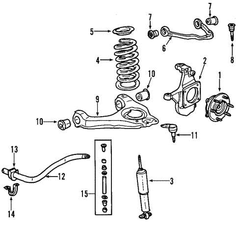 2000 chevy silverado parts diagram