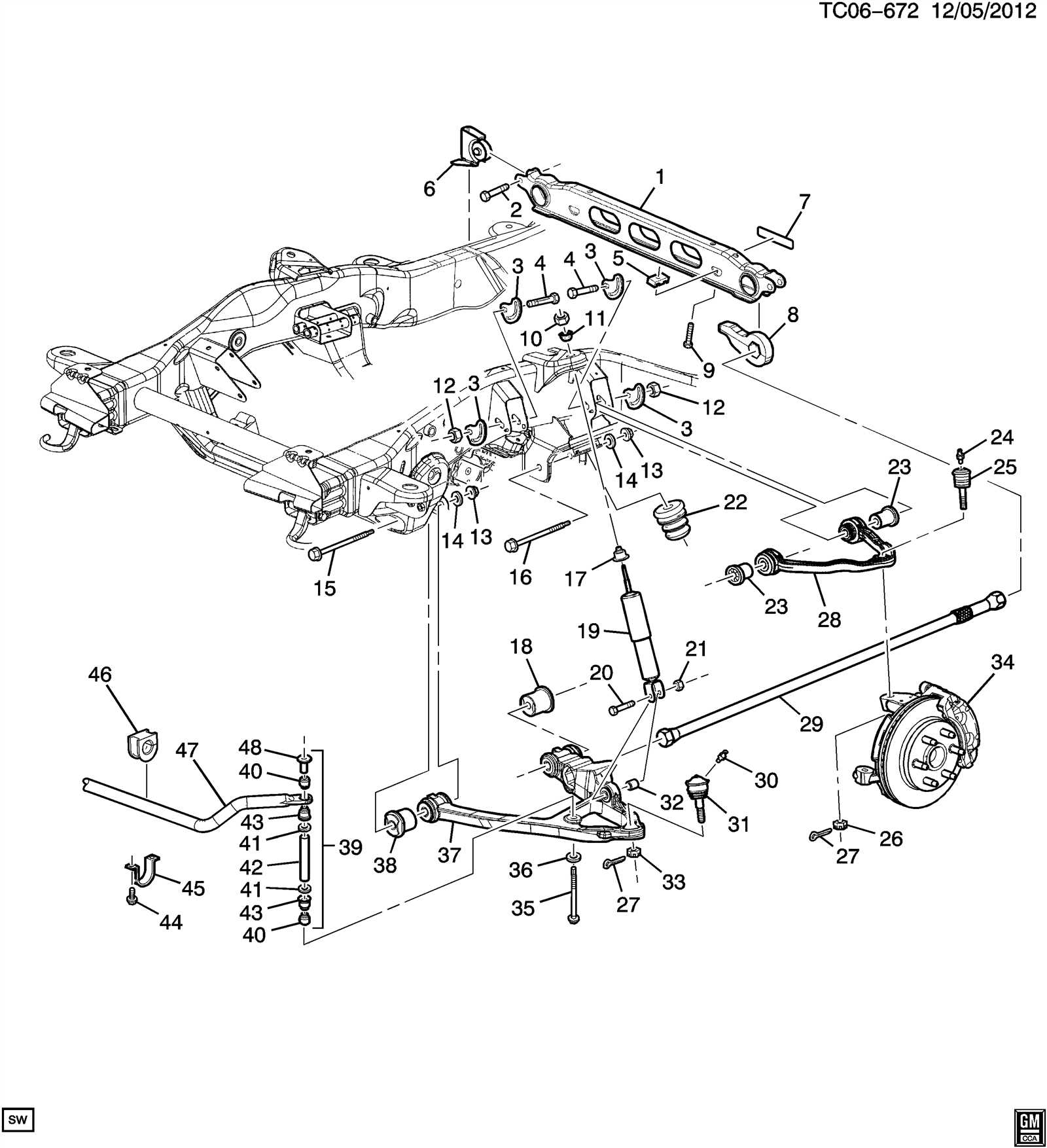 2001 gmc sierra parts diagram