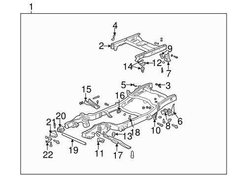 2001 gmc sierra parts diagram