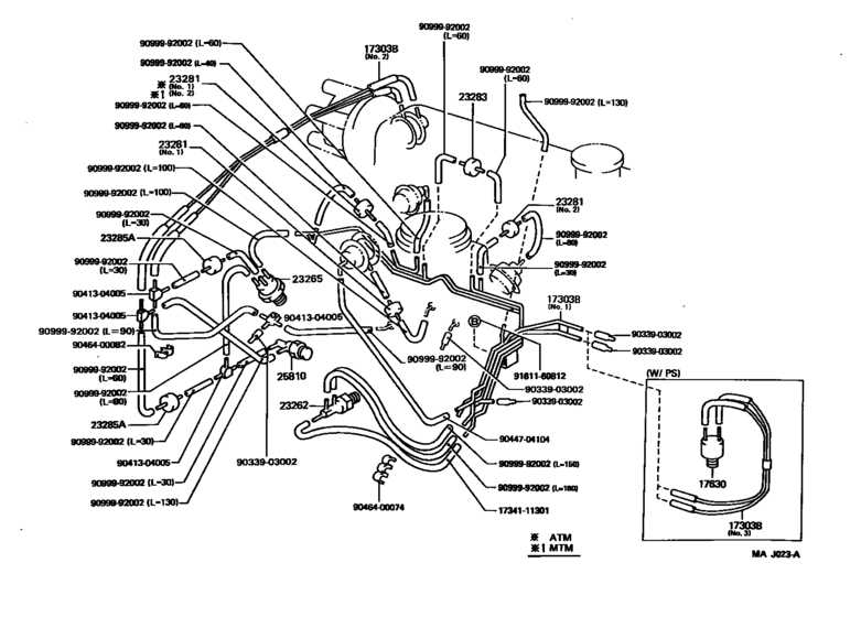 2001 toyota corolla parts diagram