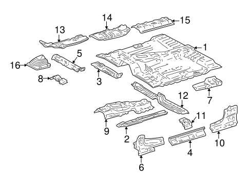 2004 toyota tundra parts diagram