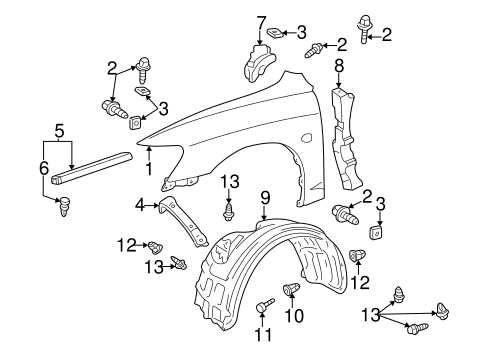 2004 toyota camry parts diagram