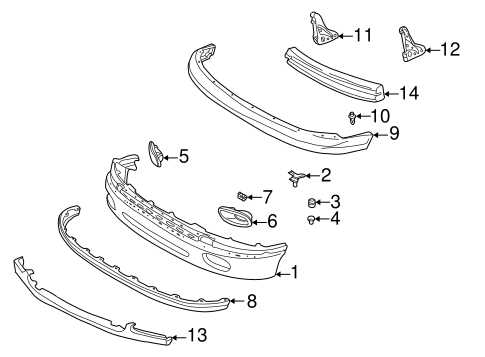 2004 toyota tundra parts diagram