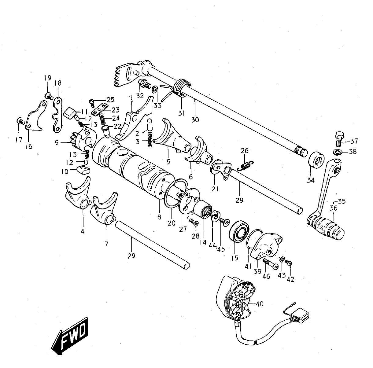 2005 suzuki eiger 400 4x4 parts diagram