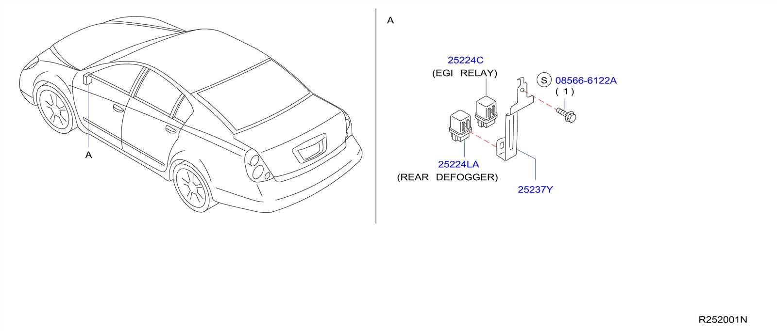 2005 nissan altima parts diagram