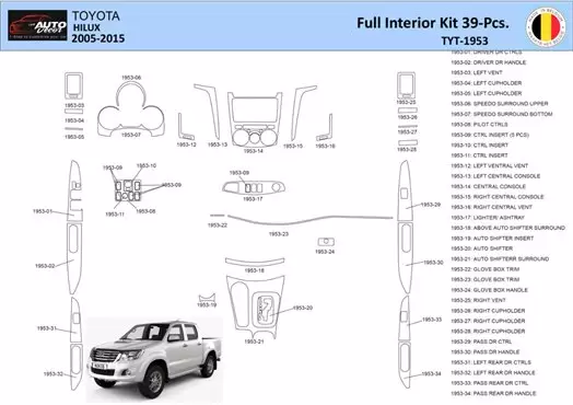 2005 toyota highlander parts diagram