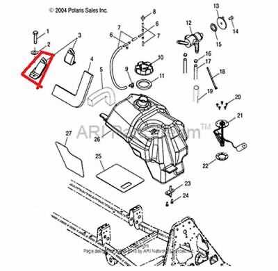 2006 polaris sportsman 500 parts diagram