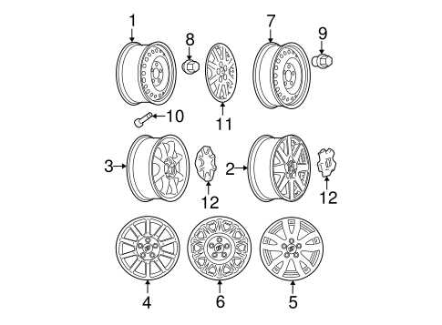 2007 buick rendezvous parts diagram