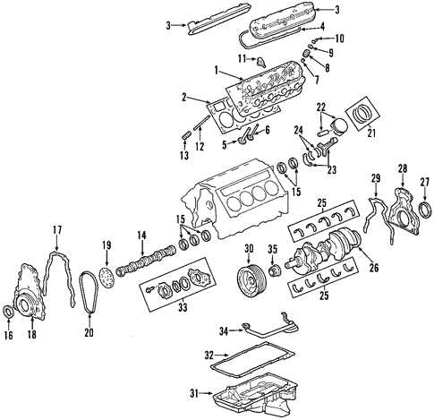 2007 gmc sierra parts diagram