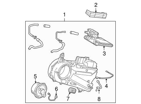 2007 toyota sienna parts diagram