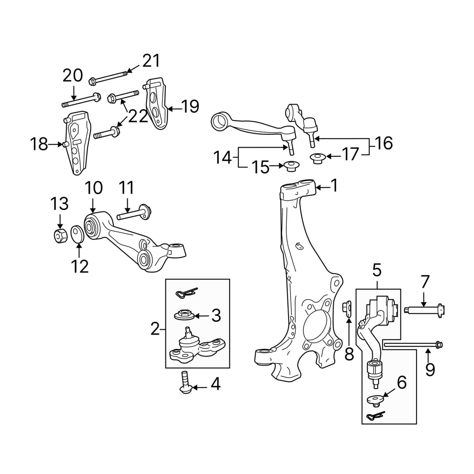 2007 toyota sienna parts diagram