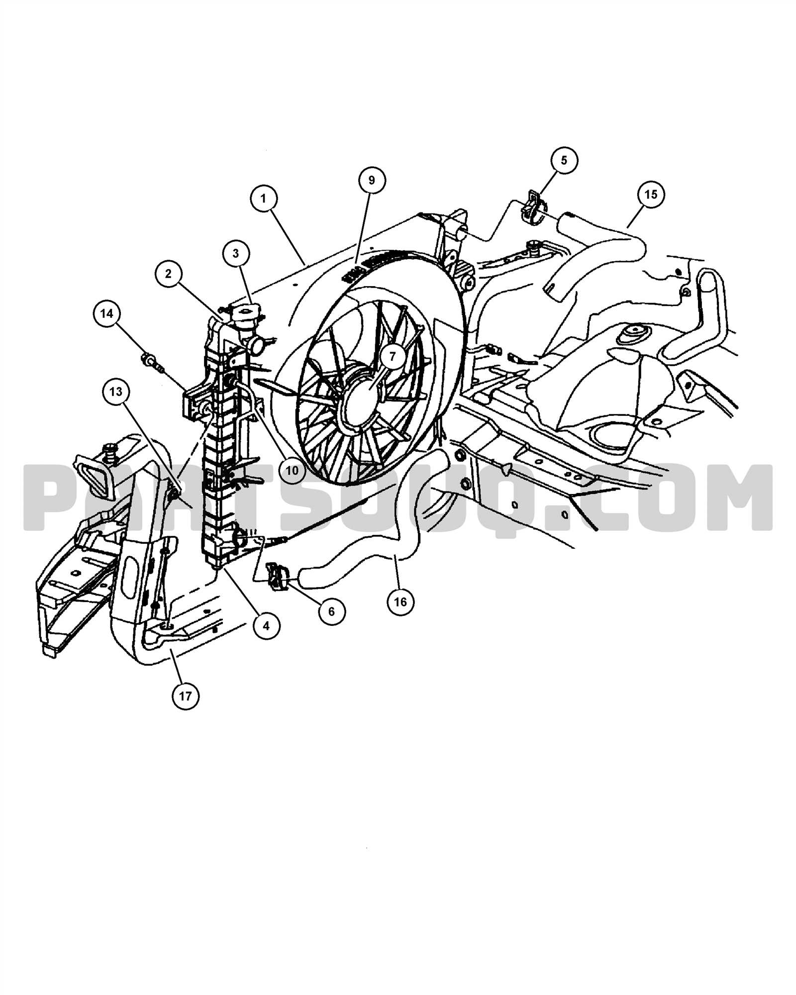 2007 jeep grand cherokee parts diagram