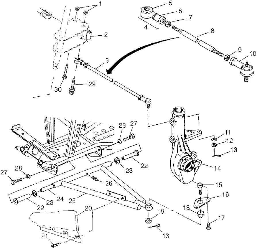 2007 polaris sportsman 500 parts diagram