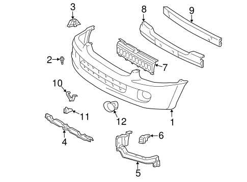 2008 toyota sequoia parts diagram