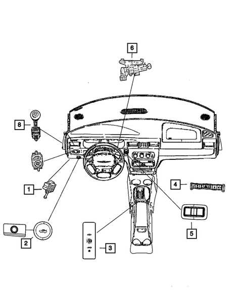 2008 chrysler sebring convertible parts diagram