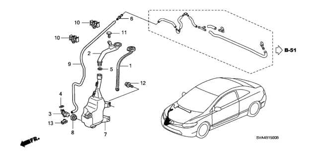 2008 honda civic parts diagram