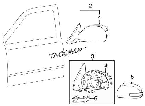 2011 toyota tacoma parts diagram