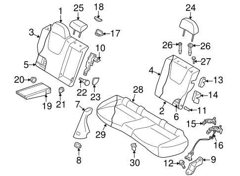 2011 subaru forester parts diagram