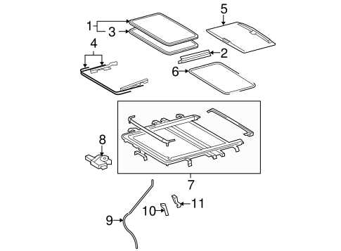 2011 toyota highlander parts diagram