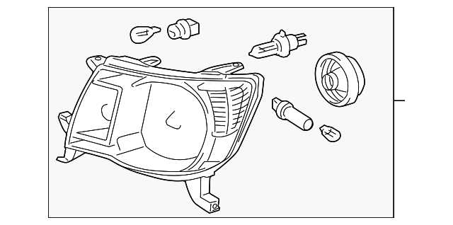 2011 toyota tacoma parts diagram