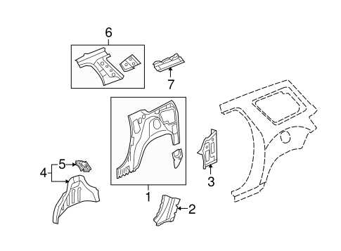 2012 chevy traverse parts diagram