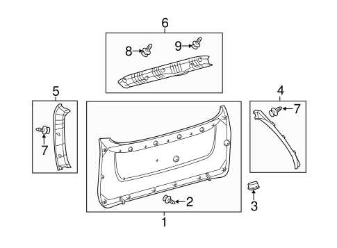 2012 toyota sienna parts diagram