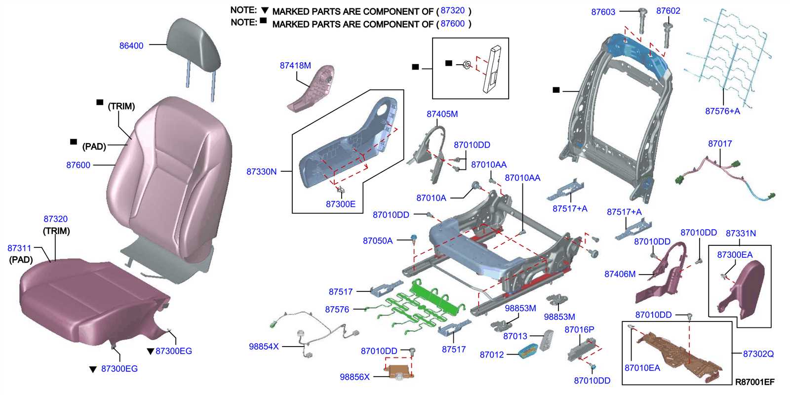 2012 nissan rogue parts diagram