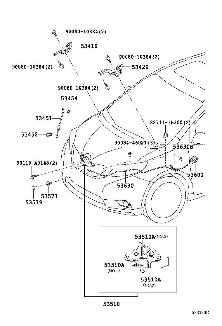 2013 toyota sienna parts diagram