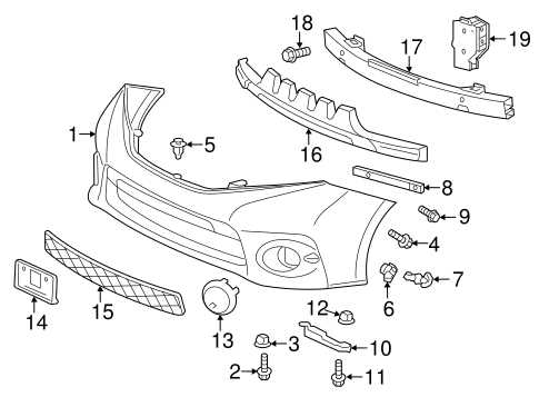 2013 toyota sienna parts diagram