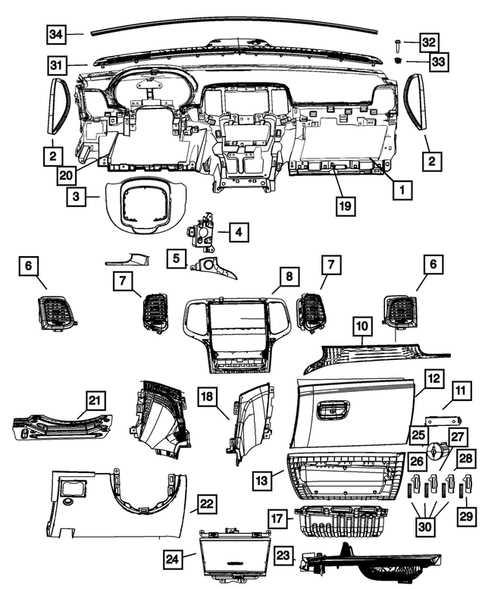 2013 jeep grand cherokee parts diagram