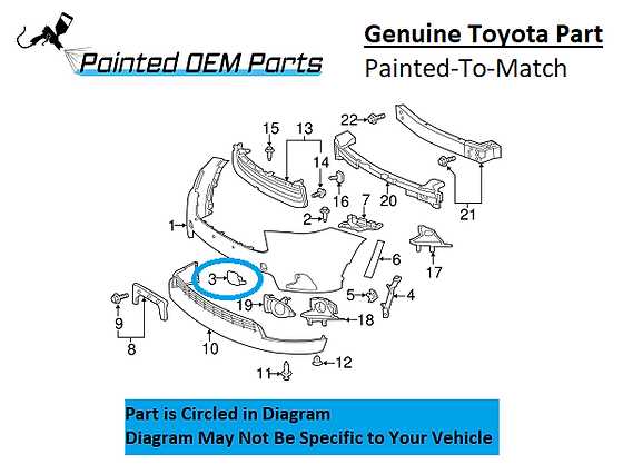 2014 toyota highlander parts diagram