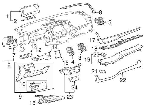 2014 toyota highlander parts diagram