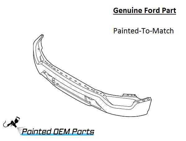 2015 ford f150 front bumper parts diagram