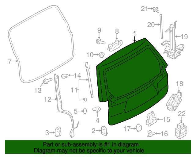 2015 subaru forester parts diagram