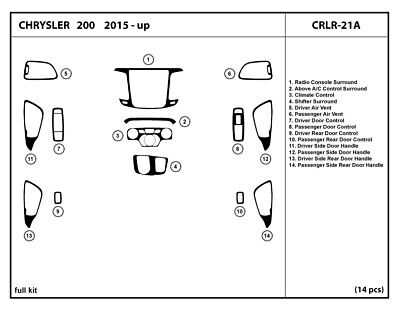 2015 chrysler 200 parts diagram