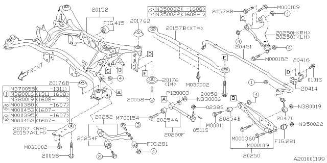 2015 subaru forester parts diagram