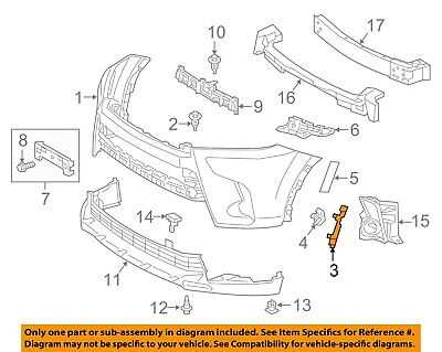 2016 toyota highlander parts diagram