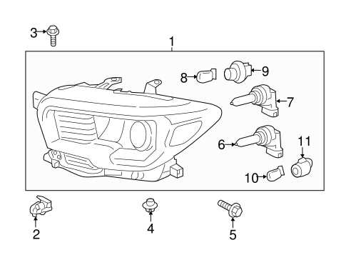 2016 toyota tacoma parts diagram