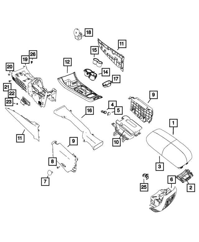 2017 jeep grand cherokee parts diagram