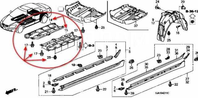 2017 honda civic hatchback parts diagram