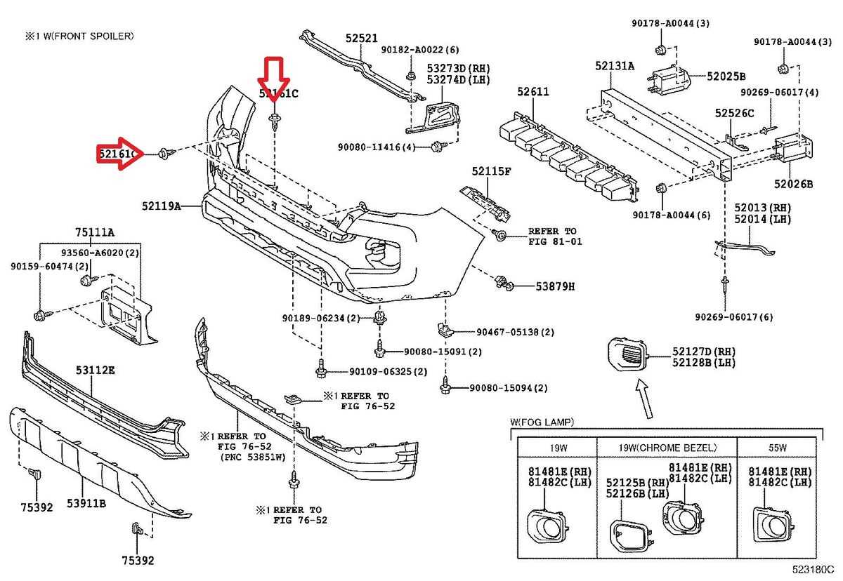 2017 toyota tacoma rear bumper parts diagram