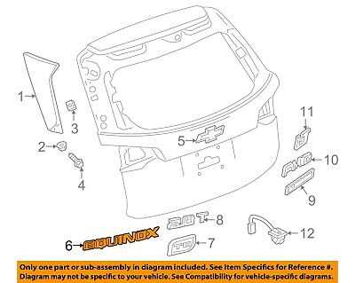 2019 chevy equinox body parts diagram