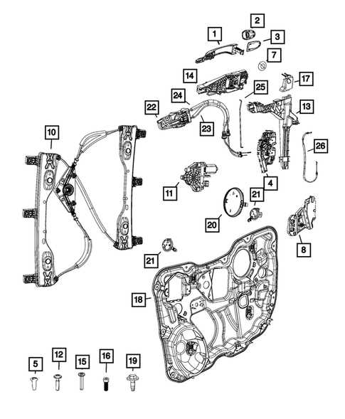 2019 jeep cherokee parts diagram