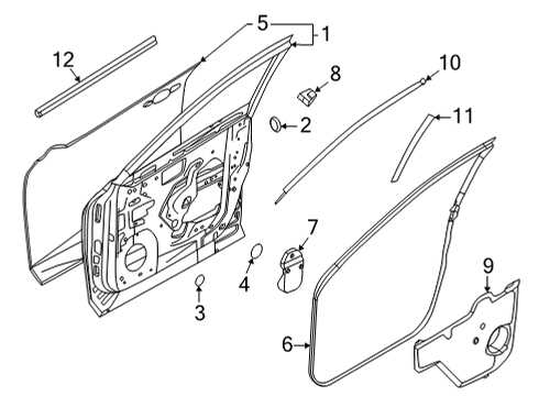 2021 nissan rogue parts diagram