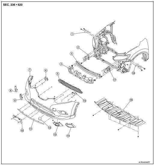 2021 nissan rogue parts diagram