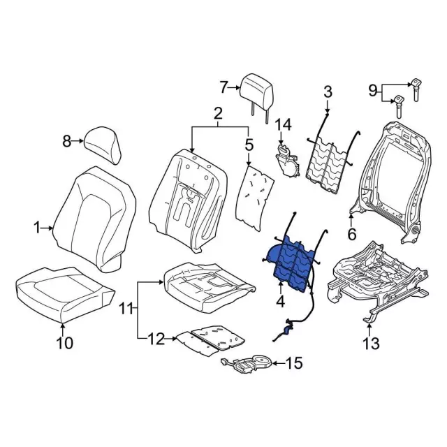 2022 f150 parts diagram