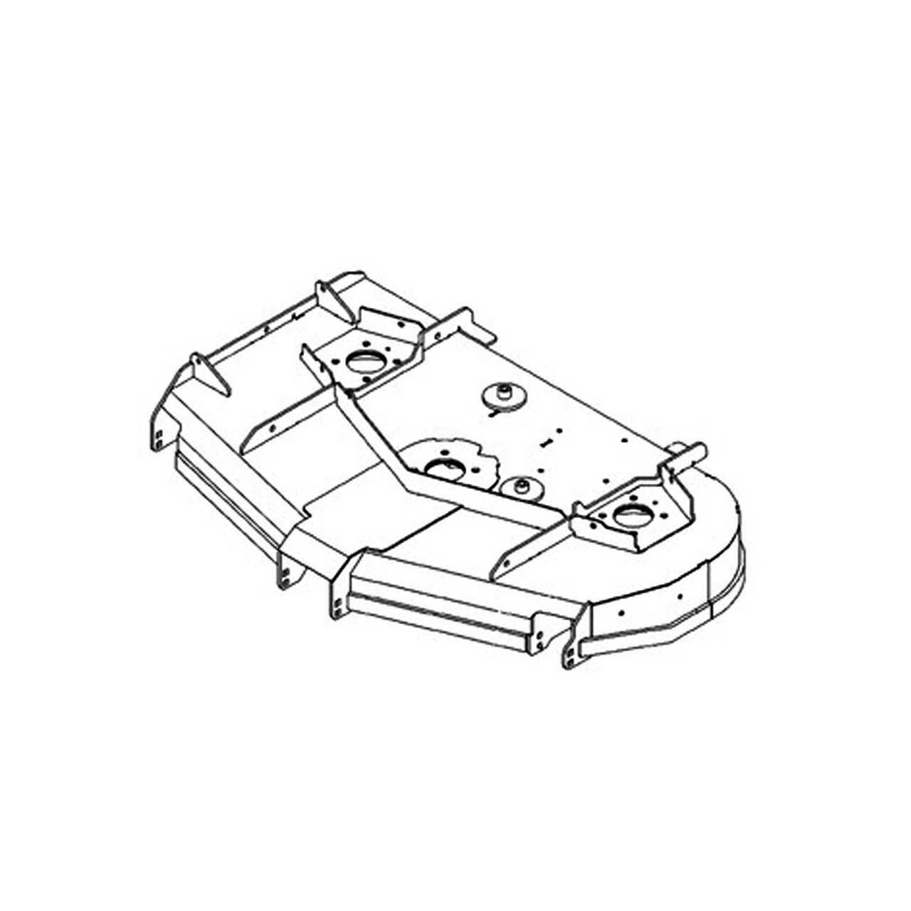 48 inch john deere mower deck parts diagram